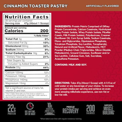 BSN SYNTHA-6 Whey Protein Powder with Micellar Casein, Milk Isolate, Cinnamon Toaster BSNUS supplements