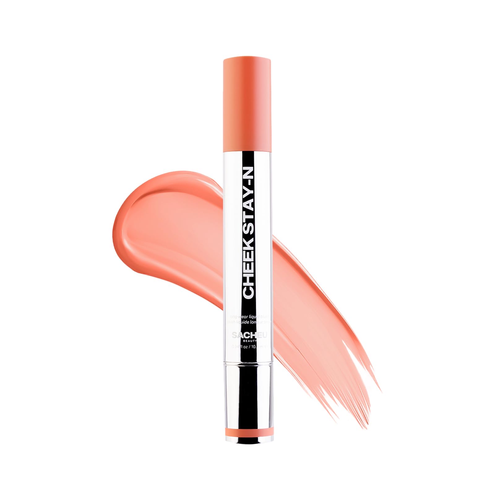 Sacheu Cheek STAY-N Liquid Blush for Cheeks — High Pigment, Buildable, Lightweight Cream Blush for Dewy & Radiant Flushed Cheeks — Long-lasting & Cruelty Free, I'm Playful SacheuAu supplements