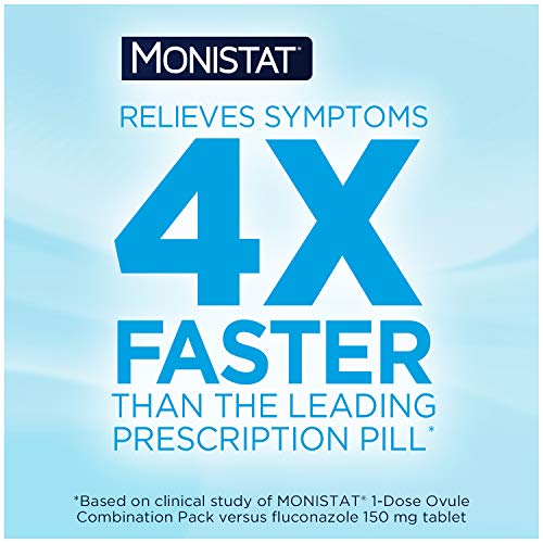 MONISTAT 1-Dose Yeast Infection Treatment, 1 Ovule Insert & External Itch Cream MonistatAu supplements