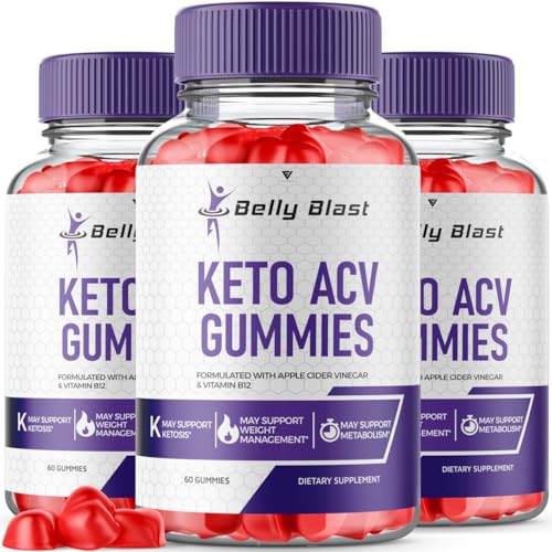 (3 Pack) Belly Blast Keto ACV Gummies, Belly Blast Keto + ACV Gummies Advanced Weight FyvusAu supplements