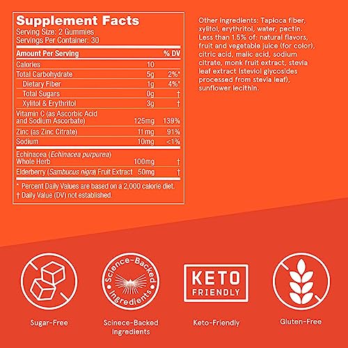 Bulletproof Sugar-Free Orange Strawberry Vitamins A+D+K Gummies, 60 Count, Keto BulletproofAu supplements