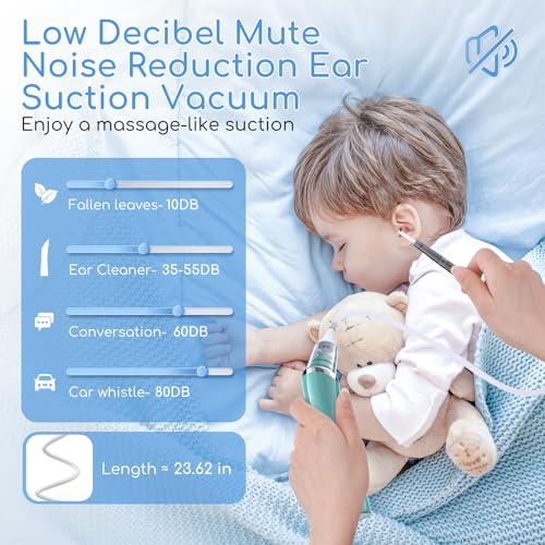 Ear Vacuum Wax Remover, Ear Wax Removal with 8 Pcs Ear Pick, Ear Wax GirugAu supplements
