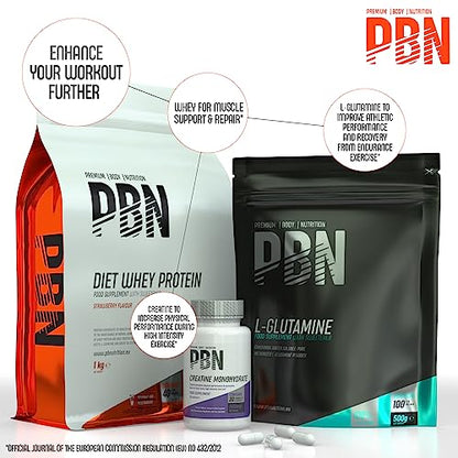 PBN - Premium Body Nutrition Diet Whey Strawberry 1kg Pouch Premium Body NutritionUS supplements