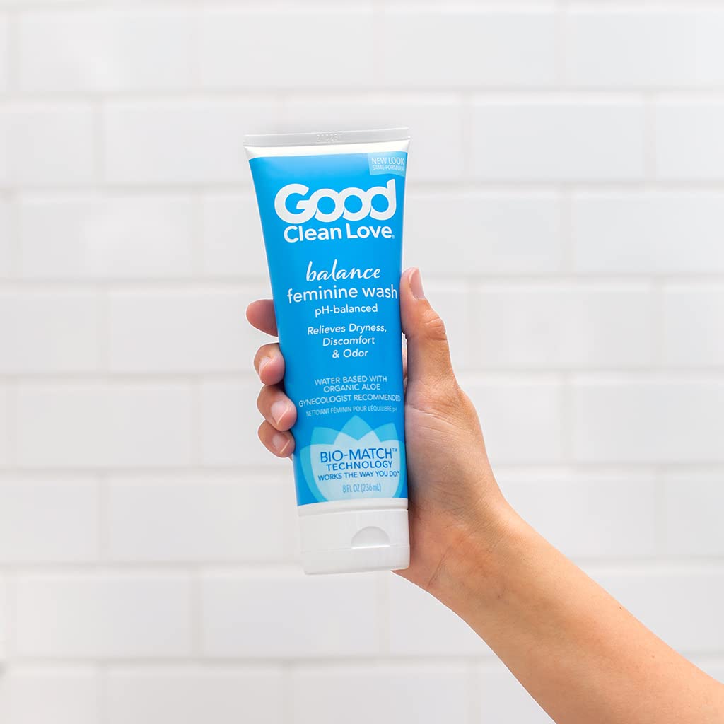 Good Clean Love Balance Moisturizing Wash, pH-Balanced Vaginal Soap for Women Good Clean LoveAu supplements