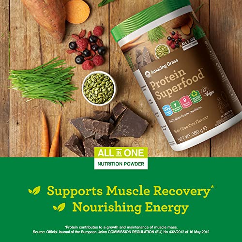 Amazing Grass Protein Superfood, Organic Vegan Protein Powder with Fruit and Vegetables Amazing GrassAu supplements
