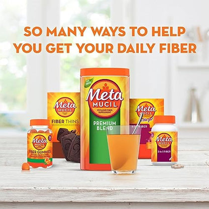 Metamucil Fiber Supplement Gummies, Sugar Free Orange Flavor, 5g Prebiotic Plant Based MetamucilUS supplements