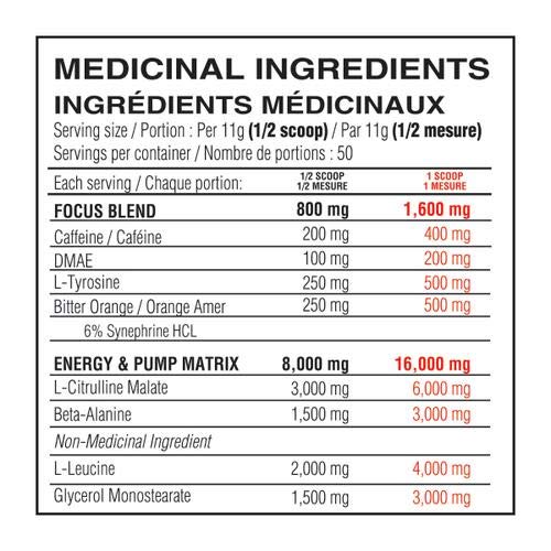 BELIEVE Pump Addict Ultimate Pre-Workout and Energy Formula Sour Peach, 550 g BelieveAu supplements