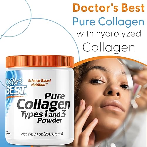 Doctor's Best, Pure Collagen Type 1 and 3 (Collagen Type 1 and 3), 200g Powder Doctor's BESTAu supplements