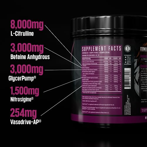 Huge Supplements Pump Serum, Stim Free Pre Workout and Nitric Oxide Booster Huge SupplementsAu supplements