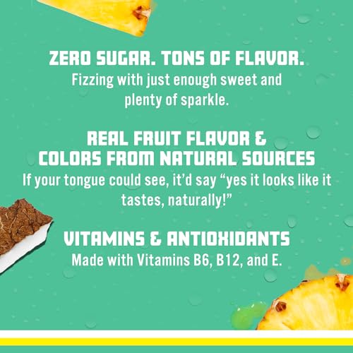 Sparkling Ice, Coconut Pineapple Sparkling Water, Zero Sugar Flavored Water, with Vitamin Sparkling ICEUS supplements