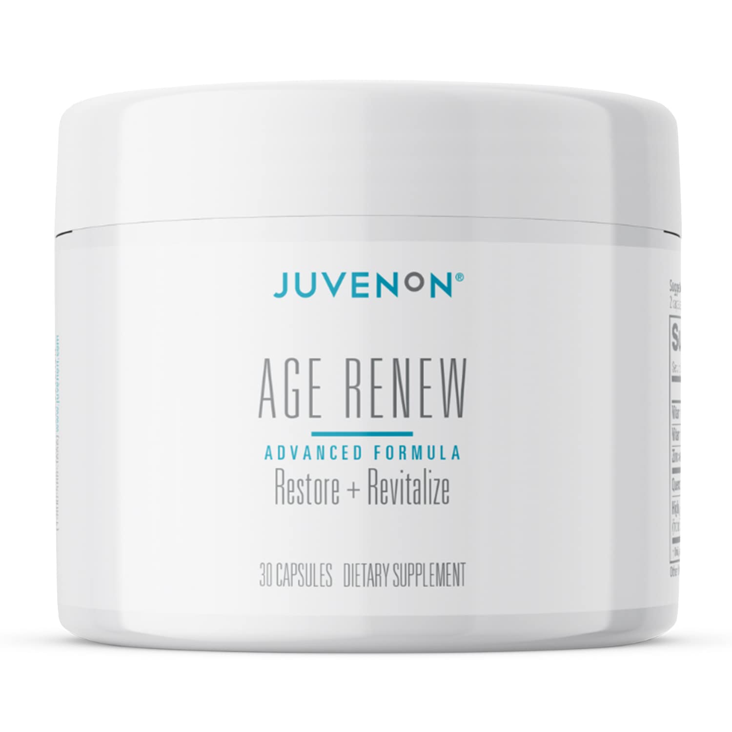 Juvenon AgeRenew Beta Glucan Anti Aging Immunity Support Supplement, Beta Glucan with Zinc Quercetin for Immune Defense Boost JuvenonAu supplements