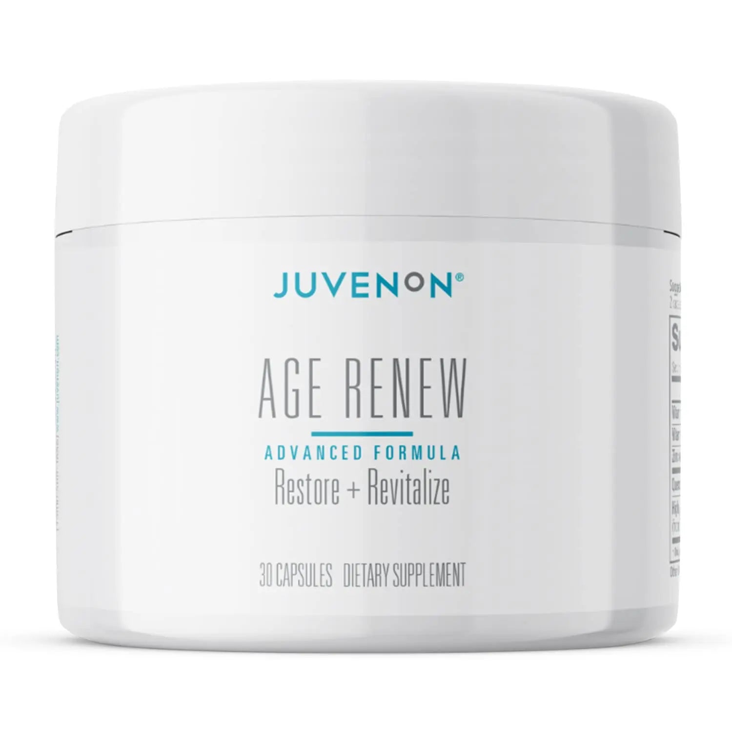 Juvenon AgeRenew Beta Glucan Anti Aging Immunity Support Supplement, Beta Glucan with Zinc Quercetin for Immune Defense Boost JuvenonAu supplements