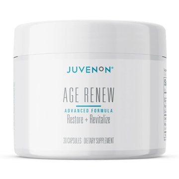Juvenon AgeRenew Beta Glucan Anti Aging Immunity Support Supplement, Beta Glucan with Zinc Quercetin for Immune Defense Boost JuvenonAu supplements