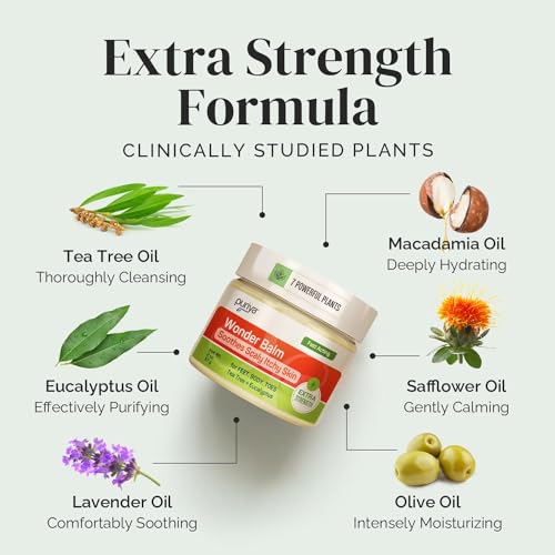 Tea Tree Oil Balm , Extra Strength, Pair Well with Jock Itch Cream, Spray, Athletes Foot PuriyaUS supplements