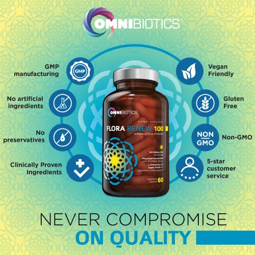 Probiotics 100 Billion CFU | Clinical Strength Probiotics for Women, Probiotics for Men OmniBioticsUS supplements