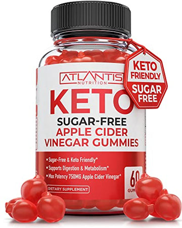Sugar-Free Keto ACV Gummies for Weight Loss - Apple Cider Vinegar Keto ACV Gummies Atlantis NutritionUS supplements