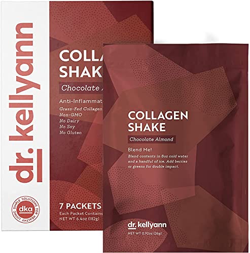 Dr. Kellyann Keto Chocolate Almond Shakes - 100% Grass Fed Collagen Protein by Bone Dr. KellyannUS supplements