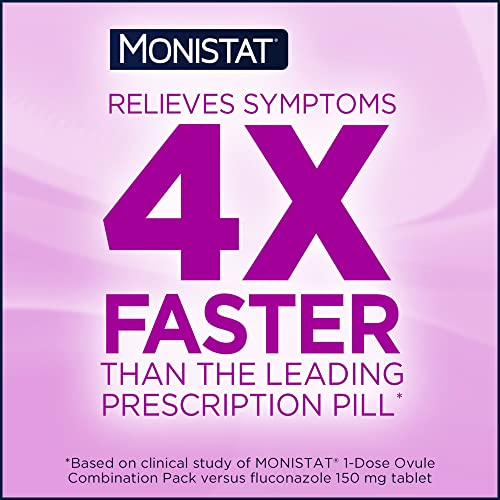 Monistat 7 Day Yeast Infection Treatment for Women, 7 Miconazole Cream Applications with Disposable MonistatAu supplements