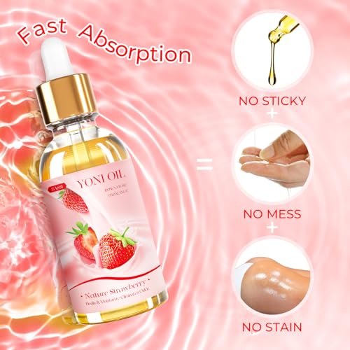 BASSI 2PCS Yoni Oil Organic Feminine Oil Vaginal Moisturizer - Ph Balance for Women - Feminine Deodorant BASSIAu supplements