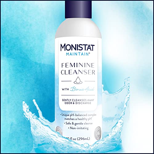 Monistat Boric Acid Feminine Cleanser, Fragrance Free Feminine Wash, 10 Fl MonistatAu supplements
