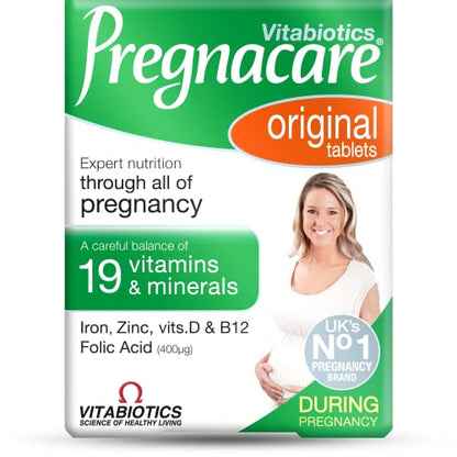 Pregnacare Vitabiotics During Pregnancy Original, 30 Count (Pack of 1) PregnacareUS supplements