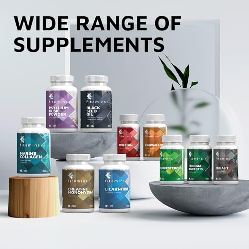 Fitimins Marine Collagen Capsules, 2000mg with Hyaluronic Acid & Vitamin C FitiminsAu supplements