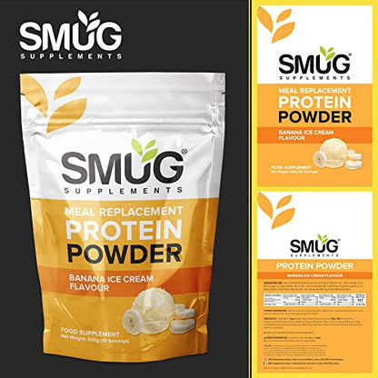 SMUG Supplements Low Calorie Protein Powder - Banana, Chocolate, Strawberry or Vanilla SMUG SupplementsUS supplements