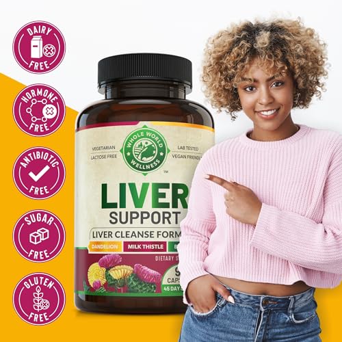 Liver Cleanse Detox & Repair Formula. Liver Support Supplement with Dandelion Root Silymarin WHOLE WORLD WELLNESSAu supplements