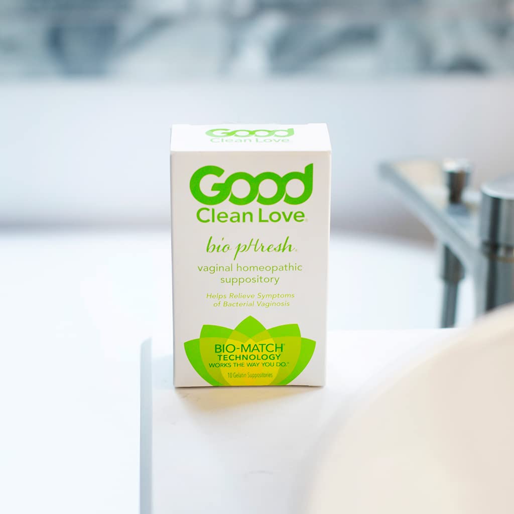 Good Clean Love BiopHresh Vaginal Homeopathic Suppository, Bacterial Vaginosis Treatment for Women Good Clean LoveAu supplements