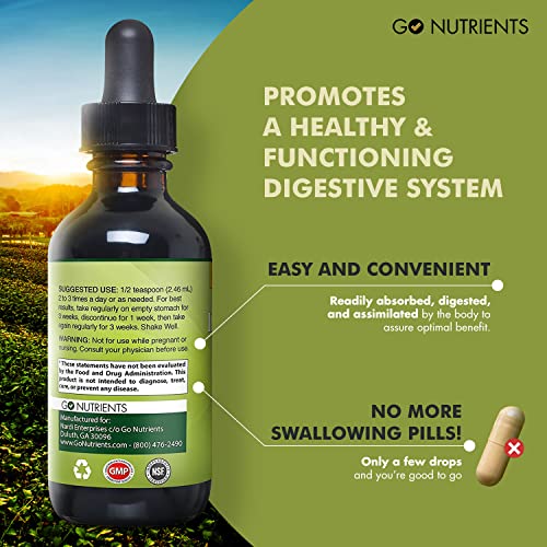 Go Nutrients Intestinal Edge Gut Detox Cleanse for Humans: Enhance Digestive Go NutrientsAu supplements