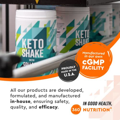 360 Nutrition Instant Keto Coffee with MCT Oil, Coconut Oil, Sweetened, Gluten Free 360 NutritionUS supplements