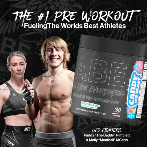 ABE Pre Workout Powder - All Black Everything Pre Workout Energy Drink with Citrulline ABE all black everythingUS supplements