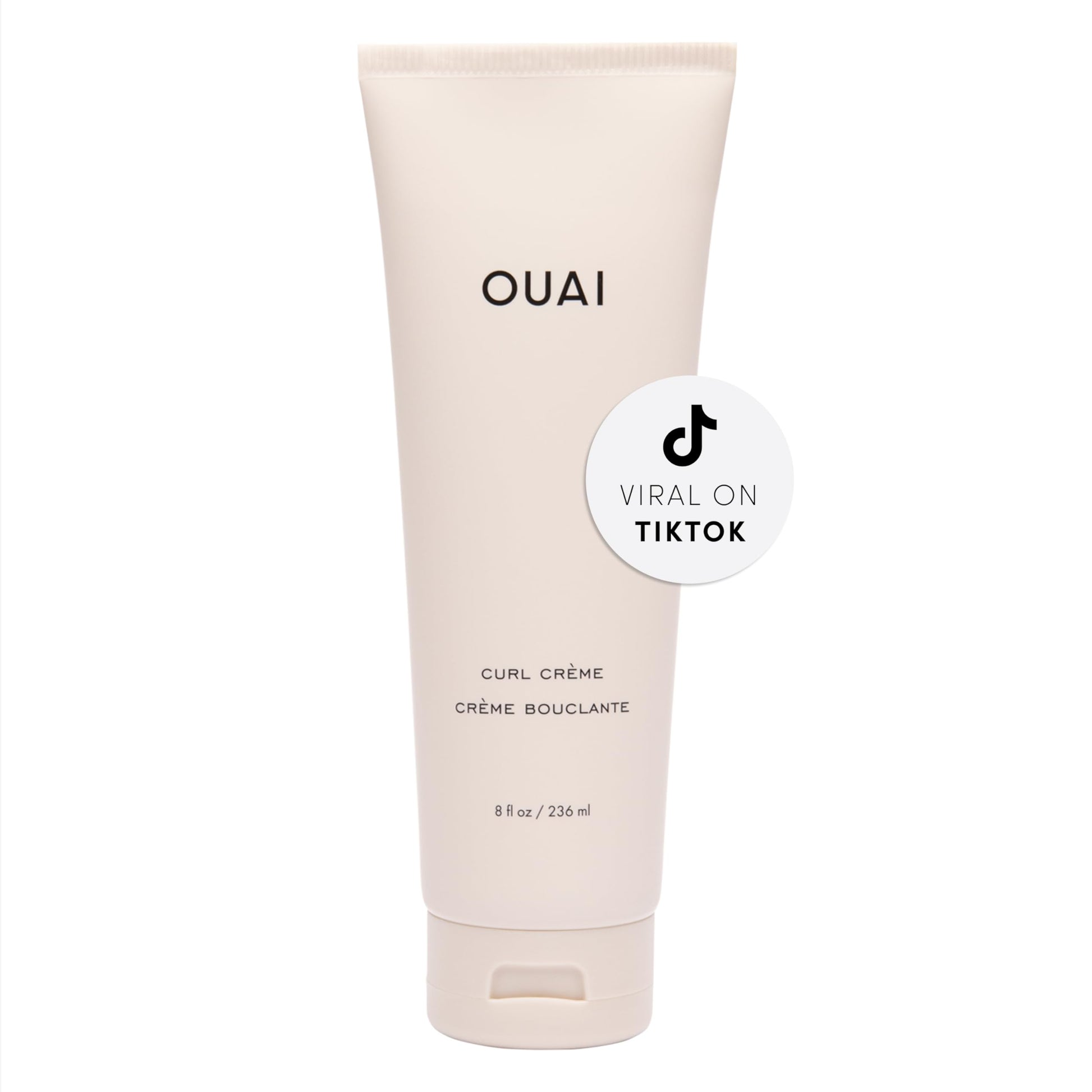 OUAI Curl Cream - Curl Defining Cream with Chia & Linseed Oil - Enhances Definition, Hydration & Shine - Tames Frizz & Protects from Humidity - Silicone-Free Curly Hair Products for Women (8 oz) OUAIAu supplements