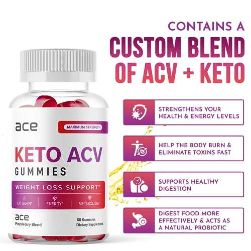 Ace Keto ACV Gummies (Official 1 Month) Ace Keto ACV Gummies Advanced Weight Loss Max-BioUS supplements