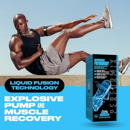 PERFORMIX Supercharged Preworkout - Sustained Energy, Endurance, and Mental Focus PERFORMIXUS supplements