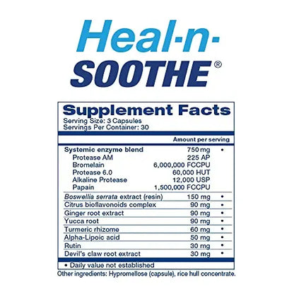HEAL-N-SOOTHE and Super Joint Support - Natural Joint Supplements HEAL-N-SOOTHEnz supplements