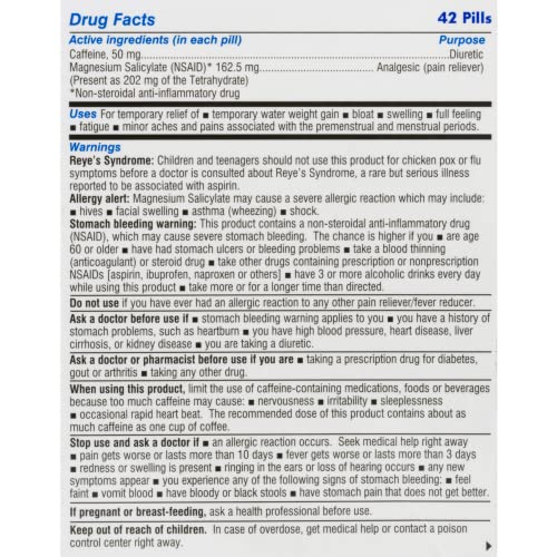 Diurex Water Pills, 42 ct DiurexAu supplements
