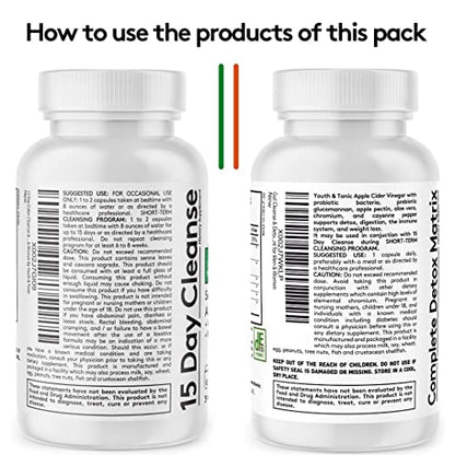 Youth & Tonic Colon Cleanser & Detox for Loss of Waste, Breaking The Plate Youth & TonicUS supplements