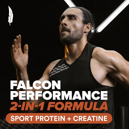 Birdman Falcon Performance Vegan Protein Powder, 31g Protein, 5g Creatine, 5g BCAA BIRDMANUS supplements