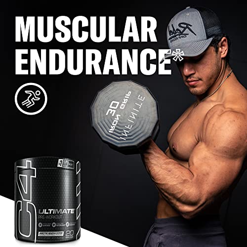 C4 Ultimate Pre Workout Powder Arctic Snow Cone - Sugar Free Preworkout Energy CellucorAu supplements