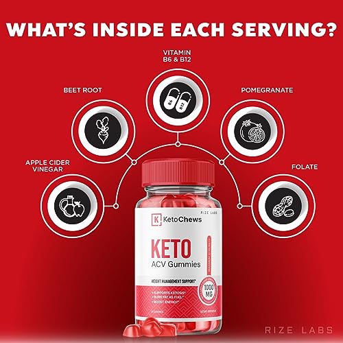 (3 Pack) Keto Chews Gummies - Keto Chews ACV Gummies for Weight Loss 525 MG rize labsAu supplements