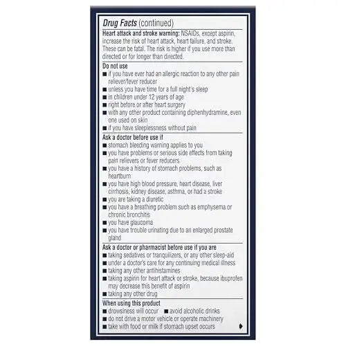 Advil PM Liqui-Gels Minis, 80 Liquid Filled Capsules AdvilAu supplements