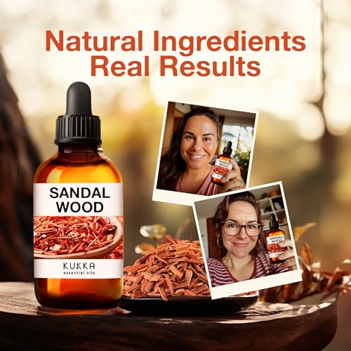 Kukka Sandalwood Essential Oils for Diffuser - 100% Natural Sandalwood Oil - Sandalwood Essential Oil KUKKA essential oilsAu supplements
