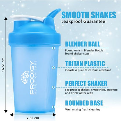 Prodigy Nutrition Labs Premium Shaker Bottle Perfect for Protein Shakes and Pre Workout Prodigy Nutrition LabsUS supplements