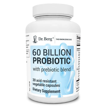 Dr. Berg 60 Billion Probiotic Supplement - Probiotics for Men & Women - Pre and Probiotics Dr. Berg NutritionalsUS supplements