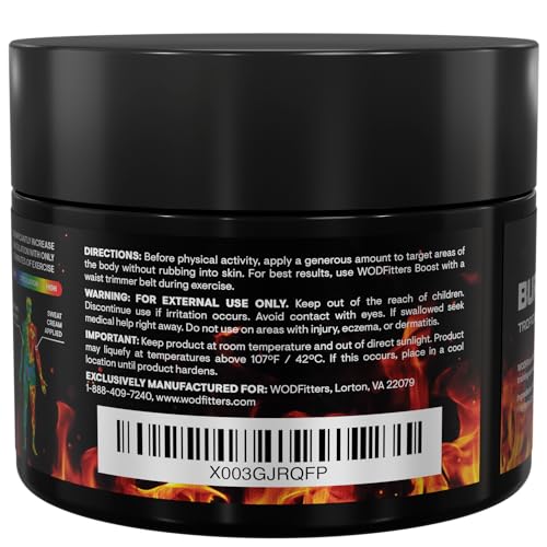WODFitters Advanced Technology Hot Sweat Cream Workout Enhancer Booster WODFittersAu supplements