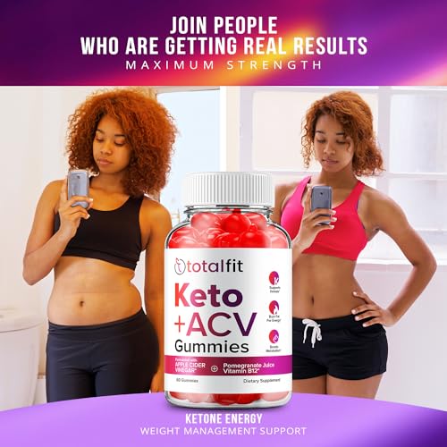 (3 Pack) Total Fit Keto ACV Gummies - Official - Keto TotalFit ACV Advanced Formula Plus RillvoAu supplements