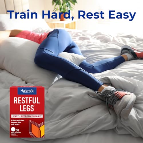 Hyland's Naturals Restful Legs Tablets, Natural Itching, Crawling, Tingling & Leg Jerk Relief, Quick Dissolving Hyland'sAu supplements
