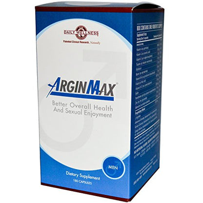 ArginMax L Arginine Nitric Oxide Supplement for Men - Oxygen & Blood Flow Support ArginMaxUS supplements