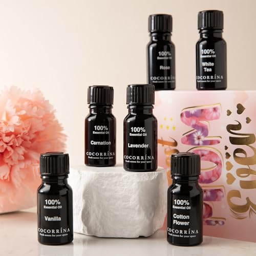 COCORRÍNA Essential Oil Gift Set - 6 Pack / 10ml Pure Essential Oils for Diffusers COCORRÍNAAu supplements